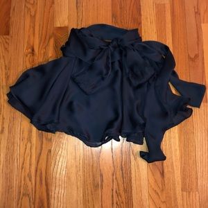 Navy blue Free People Skirt